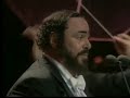 luciano pavarotti and andrea griminelli in central park   1