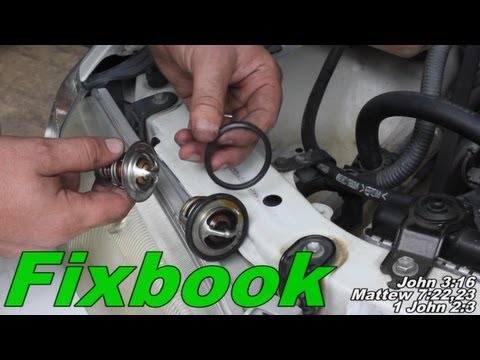 Coolant Thermostat Remove & Replace “How to” 96-01 Toyota Camry