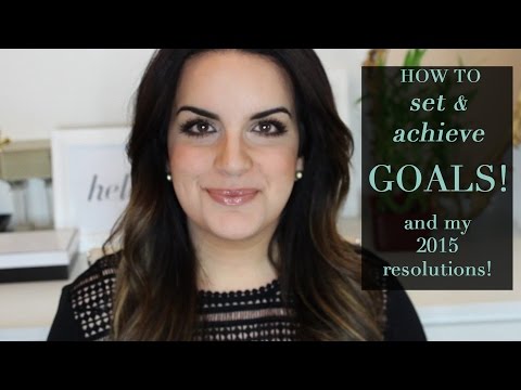 how to set new year's resolutions
