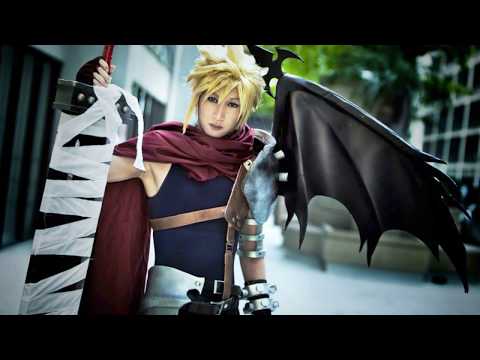 cloud cosplay