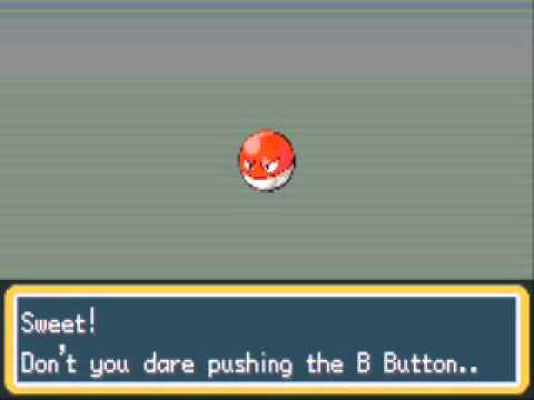 how to evolve pokemon after pressing b