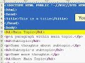 Learn HTML Lesson 5: The Clean Structure Learn HTML Lesson 5: The Clean Structure