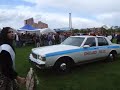 Police escorte van de Blues Brothers