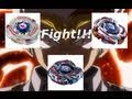 Beyblade 3-way: Clash of the L Dragos