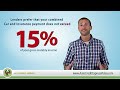 Budget Basics - "Debt to Income" and Payment to Income" ratios - YouTube