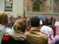 Pope Gets Knocked Down by a Woman (tackle video)