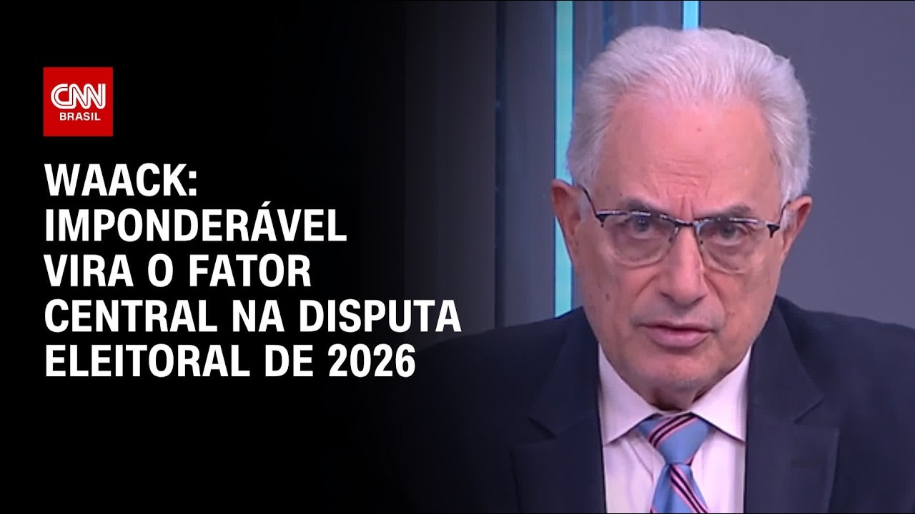 Waack: Imponderável vira o fator central na disputa eleitoral de 2026 | WW