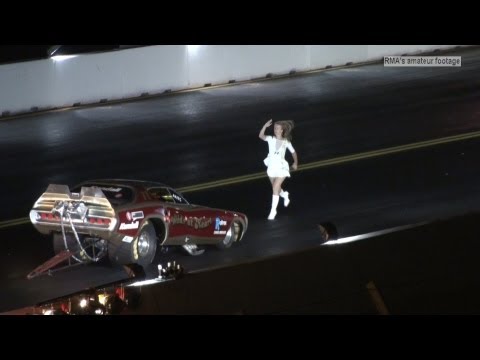 NitrOlympX 2013 - Nightshow Nostalgia Funny Cars