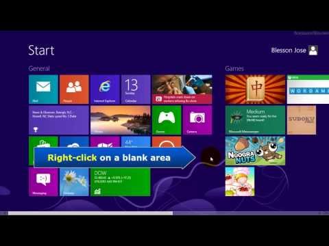 how to go paint in windows 8