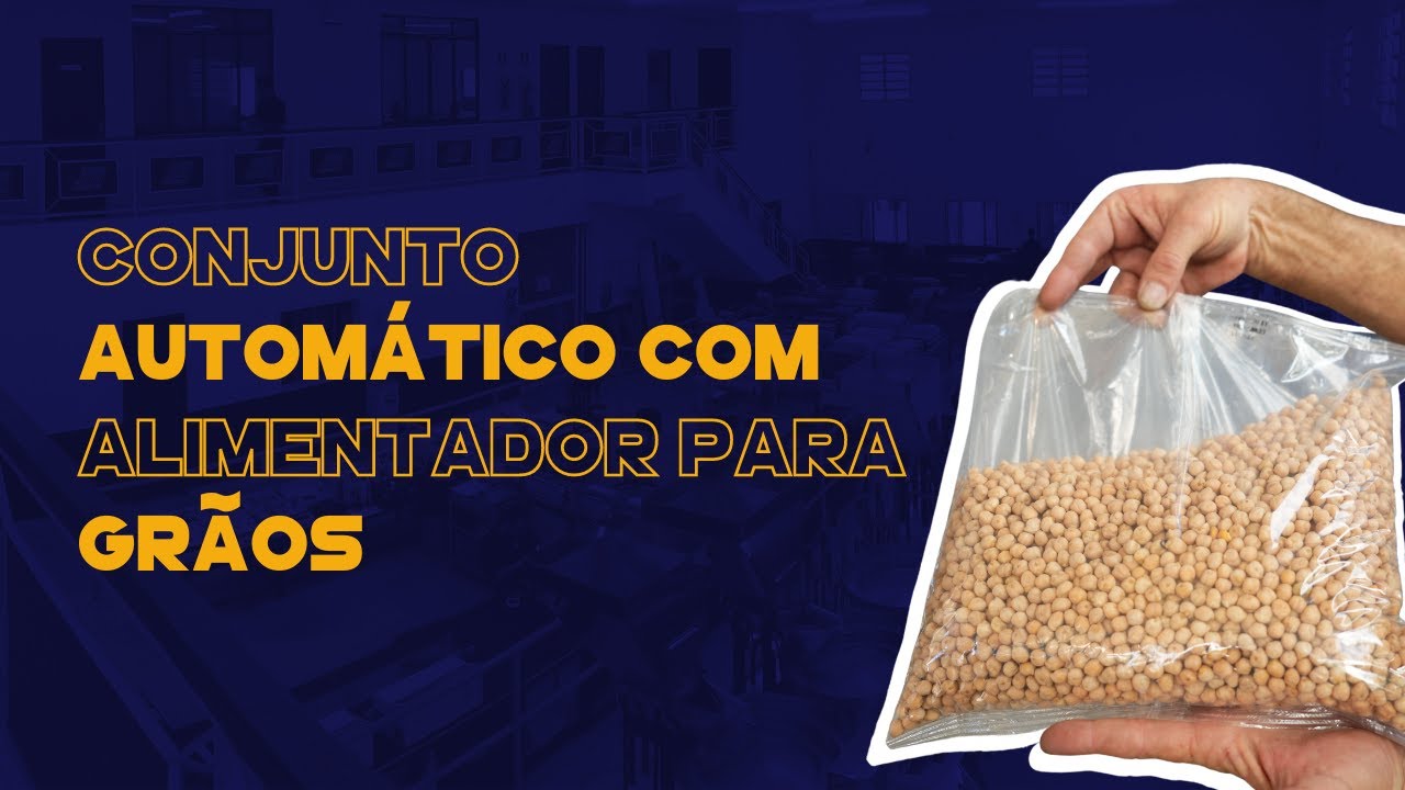 Conjunto Automático com Alimentador para Grãos - Kamal Indústria