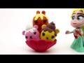 frozen elsa play doh stop motion videos disney playdough toy eggs