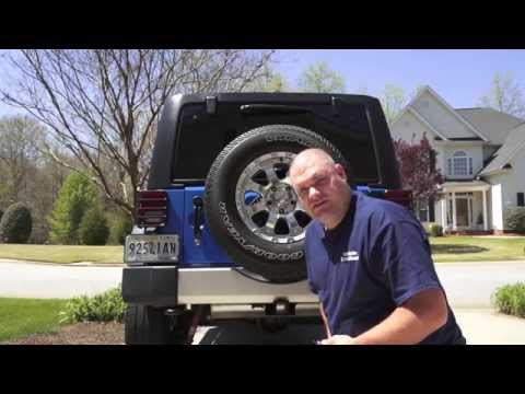 Jeep Wrangler – How to Install Rear Camera – Part 1 JK JKU