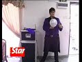 Teenage magician in action Teenage magician in action