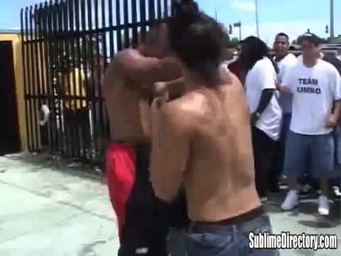 Kimbo Slice Fight NEW Ray Vs Jose Jorge
