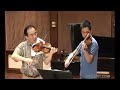 Bach Violin Sonata No. 2 in A minor Lesson by Cho-Liang Lin