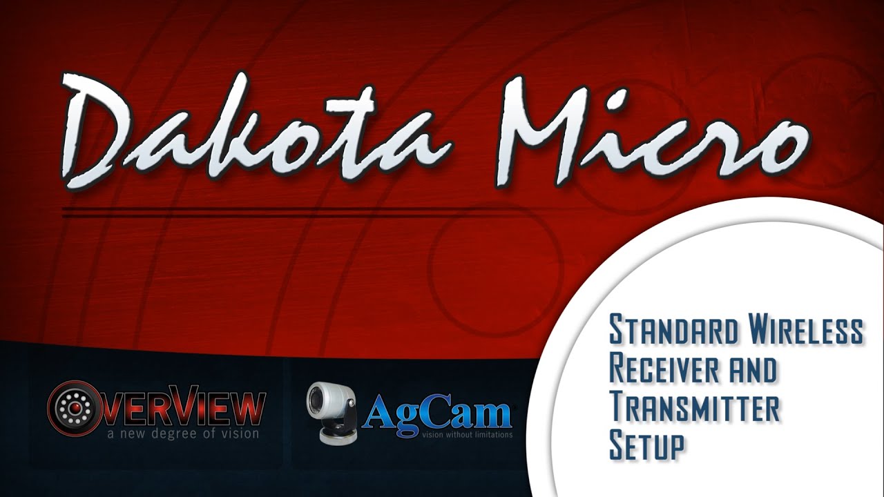 Dakota Micro | Standard Wireless Receiver and Transmitter - Setup