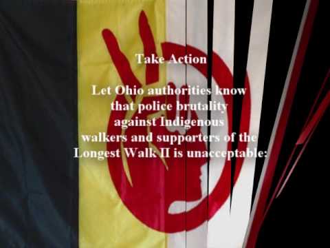 Longest Walk II - 3 June 2008 Update - Police Brutality