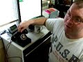 the oldest phone in my collection, a 1941-manufacture western electric 302.

one thing i forgot to mention in vid is that this phone has a very heavy metal body!