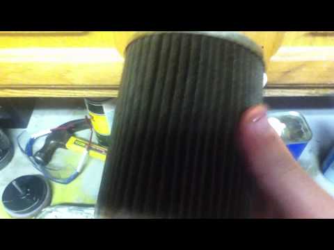 how to properly oil a k&n filter