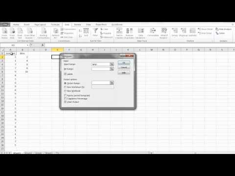 how to create histogram in excel