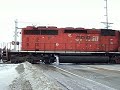 CP 487 manifest at Lewiston, MN 12-30-08