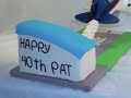Biplane Birthday Cake