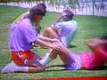 EDUARDO BONVALLET LE ENSEÑA GIMNASIA A IVAN ZAMORANO