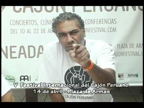 Rafael Santa Cruz quiere batir nuevo Récord Guiness con el cajón peruano