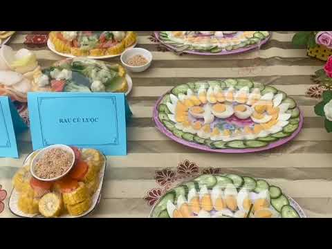 TIỆC BUFFET CỦA BÉ CHÀO MỪNG NGÀY QUỐC TẾ PHỤ NỮ 8/3