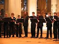 extrait du concert du lundi 28 mai 2007 � l'eglise saint-gervais de paris. ce concert r�unissait huit fl�tistes � bec et le jeune ch?ur de la ma�trise de notre-dame de paris. le programme consistait en 11 motets de palestrina en double-ch?ur (de quatre voix chacun) et en triple ch?ur pour le final.