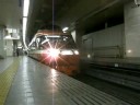 小田急LSE(旧塗装色)新宿駅発車 ささやかながら発車メロディー付き