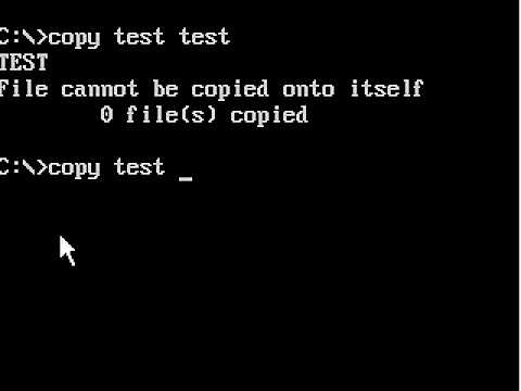 MS DOS - MSDOS Basics Course Lesson 1. This segment discusses DOS internal and external commands.