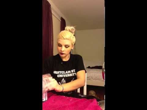 how to dye lower half of hair