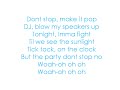 Tik Tok- Ke$ha With Lyrics