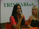 Entrevista con Norkys Batista y Camila Canabal en el salon de prensa C.C Las Trinitarias