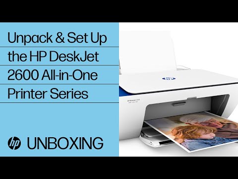 HP DeskJet 2600 All-in-One Printer series Setup | HP® Support