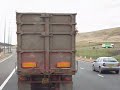 Truck ride, M62 Heading East