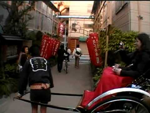 人力車「北部浅草山谷ツアー」 Jinrikisya San'ya Tour