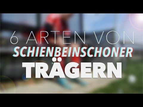 6 ARTEN VON SCHIENBEINSCHONER TRÄGERN - FABITV