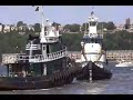 Tugboats Nose to Nose