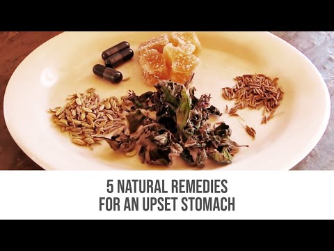 how to treat upset stomach