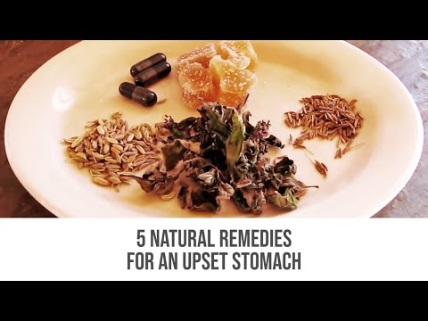 how to cure upset stomach