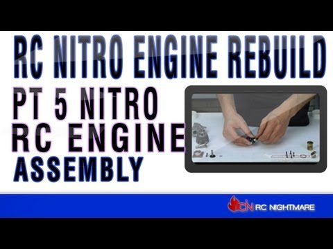 how to rebuild rc nitro engine