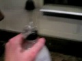 video of an Air Hogs Sky Commander helicopter's engine (air-powered, not RC) running on compressed CO2 from dry ice  water in a 2 liter bottle high angular speeds occur around 1:10  2:00 turn up your volume to hear the pitch better! sorry for the abrupt ending :-Þ