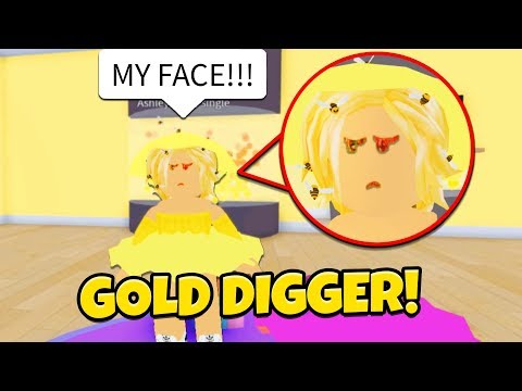 NEW DOMINUS VENARI VS GOLD DIGGERS PRANK IN ROBLOX! 