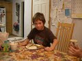Boy Regurgitates and then Eats It !