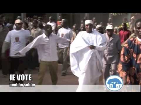 Sidibe - afin de soutenir la candidature de MODIBO SIDIBE , Dragon un jeune rappeur malien lui dédicace une chanson d'encouragement sur une production de LUKA.