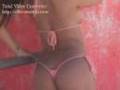 Vida Guerra Orange and Pink Bikini Photoshoot