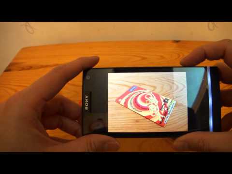 how to test sony xperia s