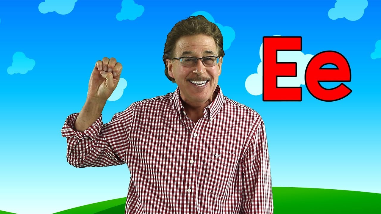 Letter E | Sing and Learn the Letters of the Alphabet | Learn the Letter E | Jack Hartmann